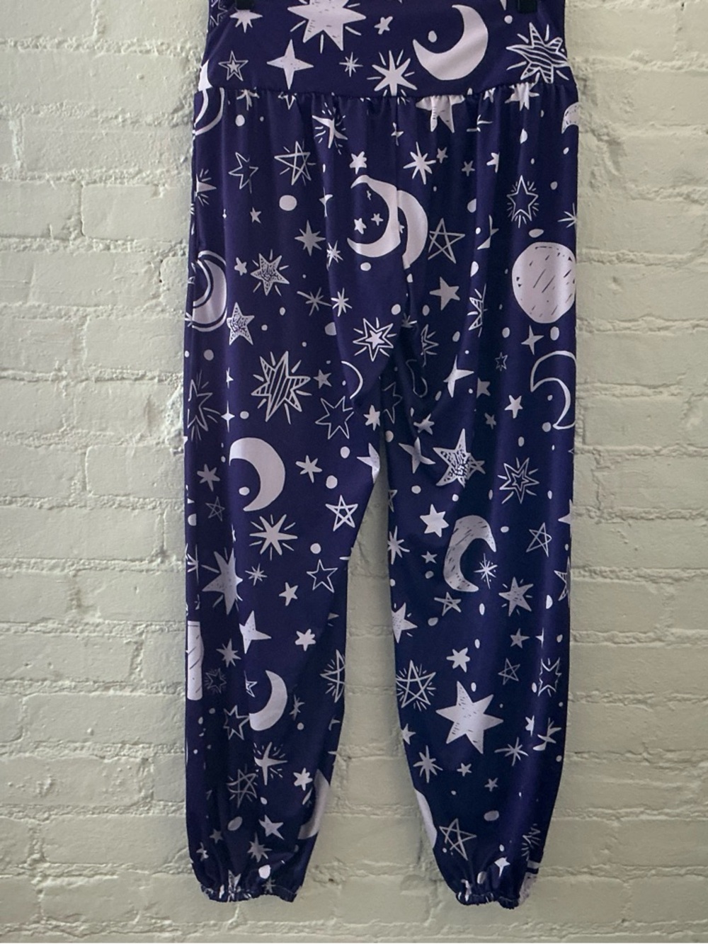 Beyond This Plane Celestial Print Balloon Pants Size Medium - Picture 5 of 10